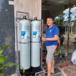 Bộ xử lý nước giếng khoan- Xử lý Kim loại nặng & Khử mùi