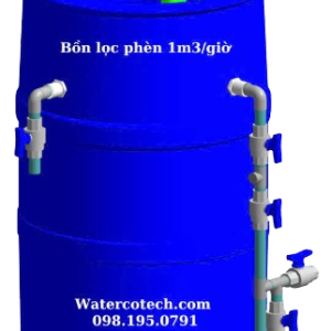Bồn lọc phèn 220l của Watercotech