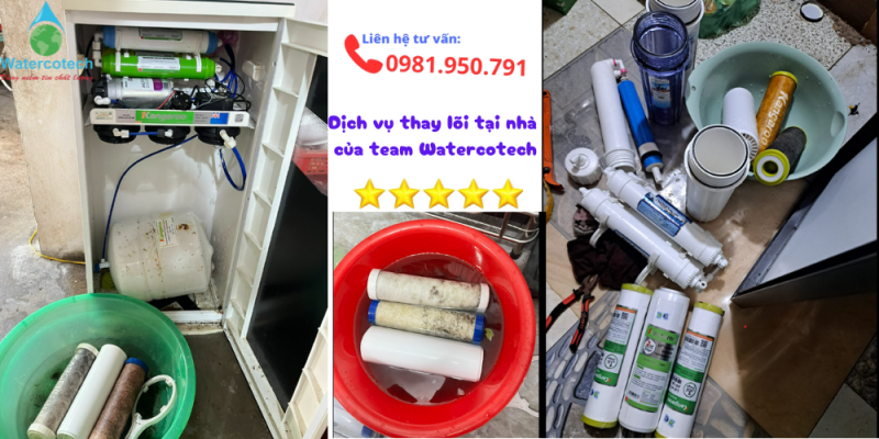 Dịch vụ thay lõi uy tín tại Quảng Ngãi