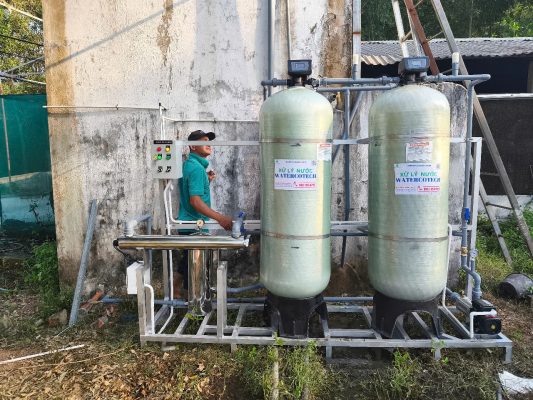 Watercotech lắp đặt hệ thống lọc nước 5m3/h cho khách hàng tại Quảng Nam