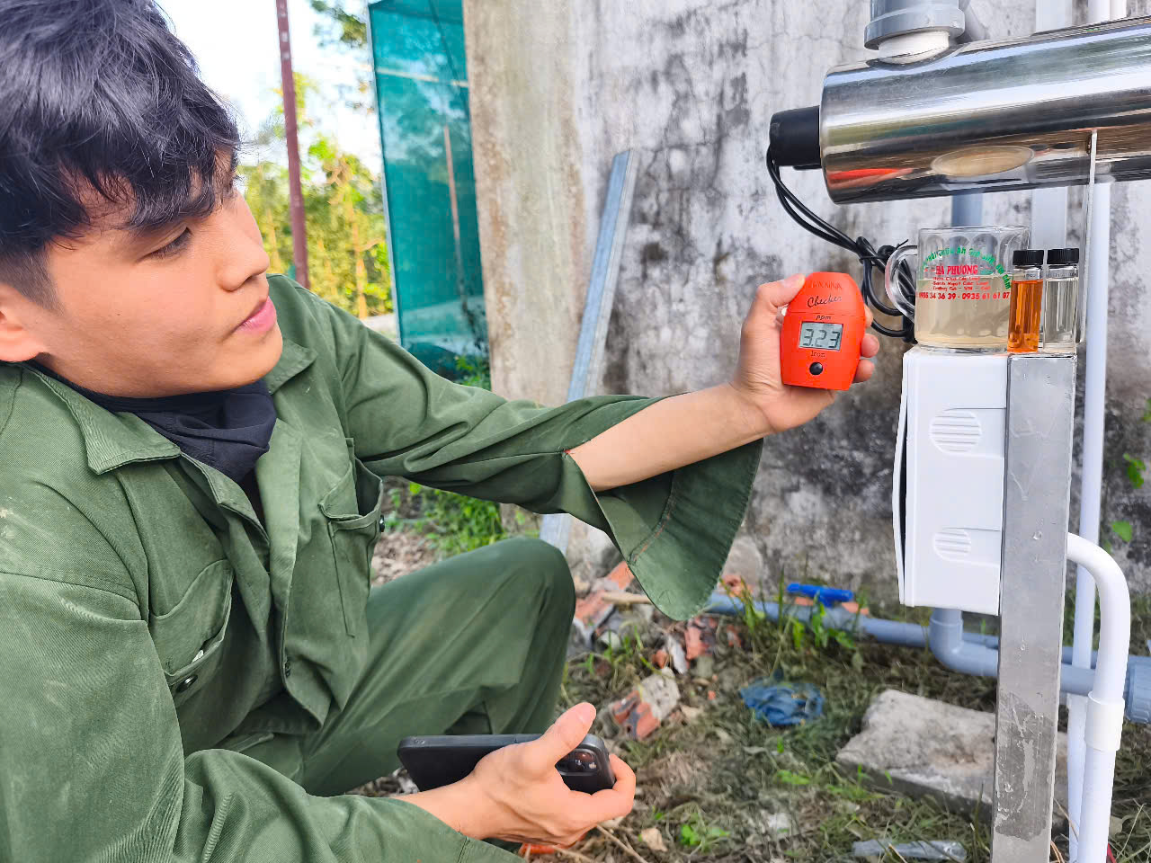 Đây là nước có chỉ số sắt khá cao
