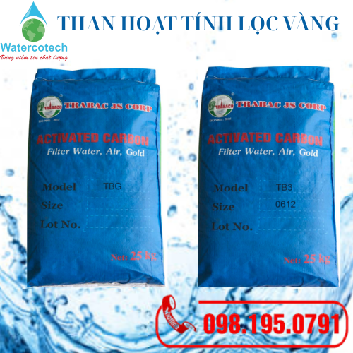 Than hoạt tính lọc vàng