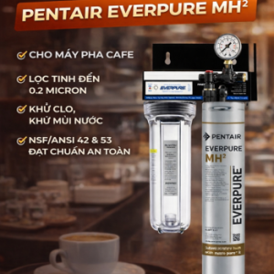 Máy Lọc Nước Máy Pha Café Pentair Everpure MH2+Lọc Thô A10